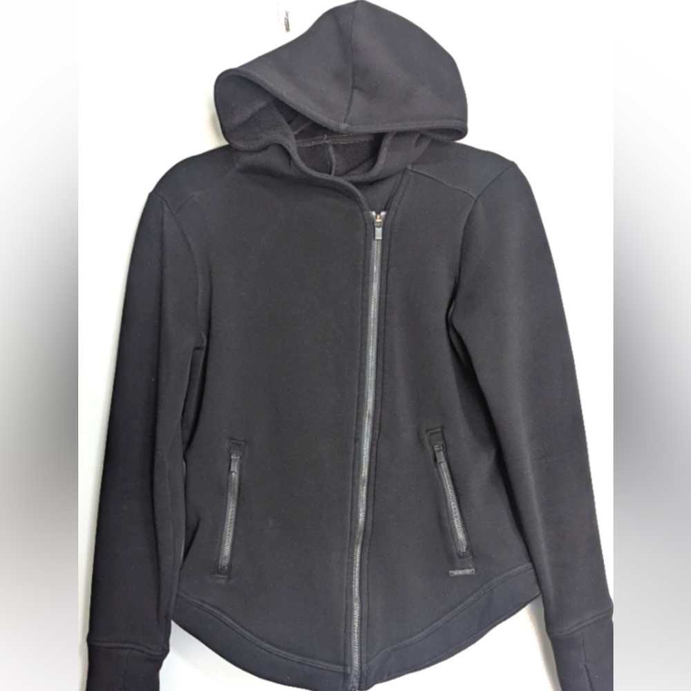 Athleta Easy Cozy Karma Fleece Zip Up hoodie Jacket L